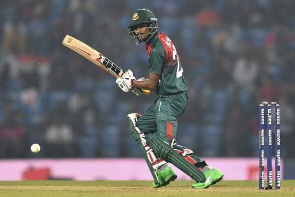 Mohammad Naim was the top run-scorer for Bangladesh