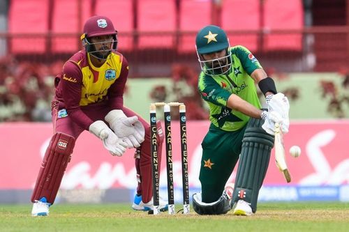 West Indies vs Pakistan 2nd T20I. Pic: PCB