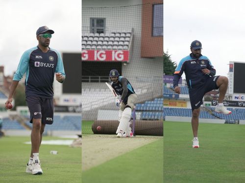 Ravichandran Ashwin, Virat Kohli, and Rohit Sharma