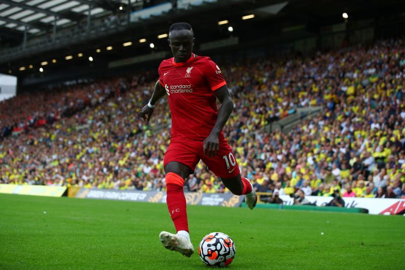 Sadio Mane opened his scoring for the season against Burnley.