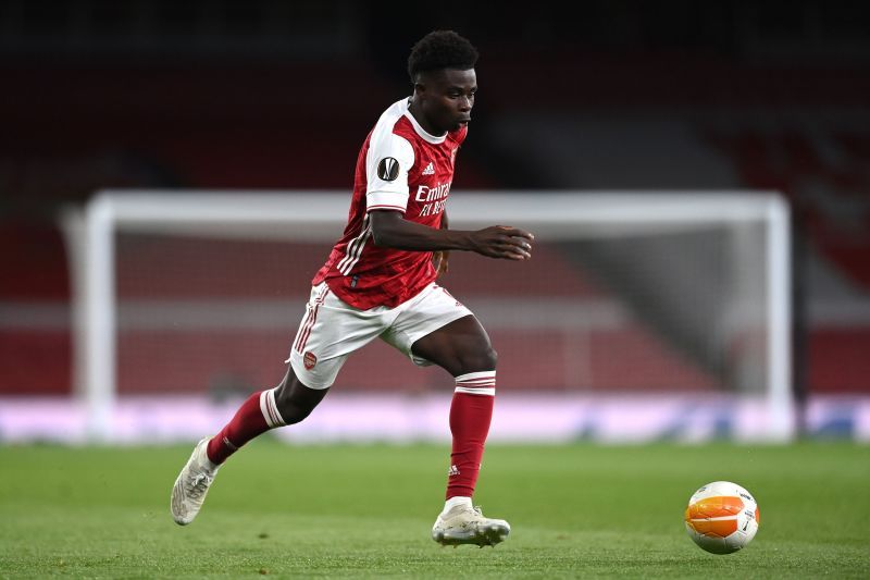 Bukayo Saka started from against Brentford