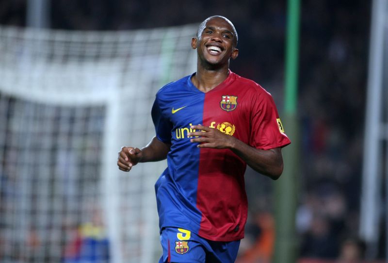 Samuel Eto'o was one of the most dangerous strikers of his generation and Barcelona's greatest African player.