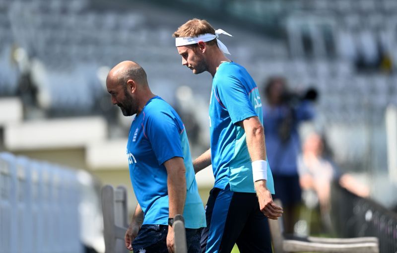 Stuart Broad picked up the injury during a nets session ahead of the second Test.
