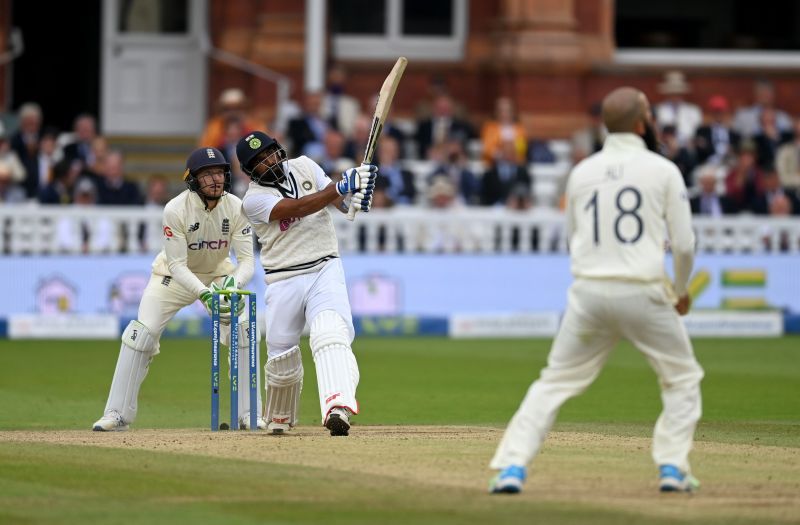 Mohammed Shami hit his solitary six off Moeen Ali&#039;s bowling