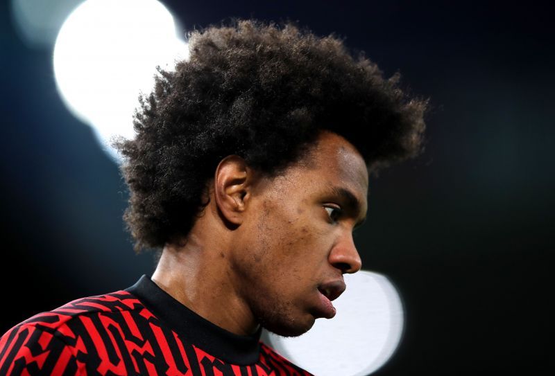 Willian has left Arsenal after terminating his contract.