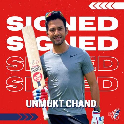 Unmukt Chand (PIC: Minor League Cricket)