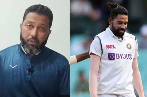 Wasim Jaffer and Siraj