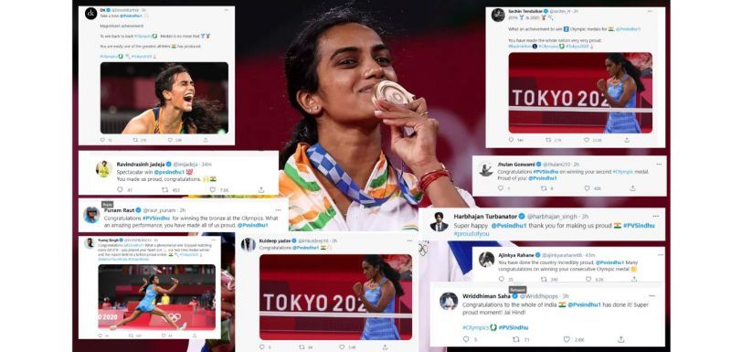 PV Sindhu won the bronze medal at the Tokyo 2020 Olympics