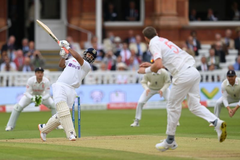 Rishabh Pant (left) will be key for India on Day 5 of the Lord's Test