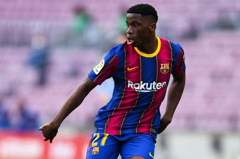 Ilaix Moriba has less than a year on his deal with Barcelona