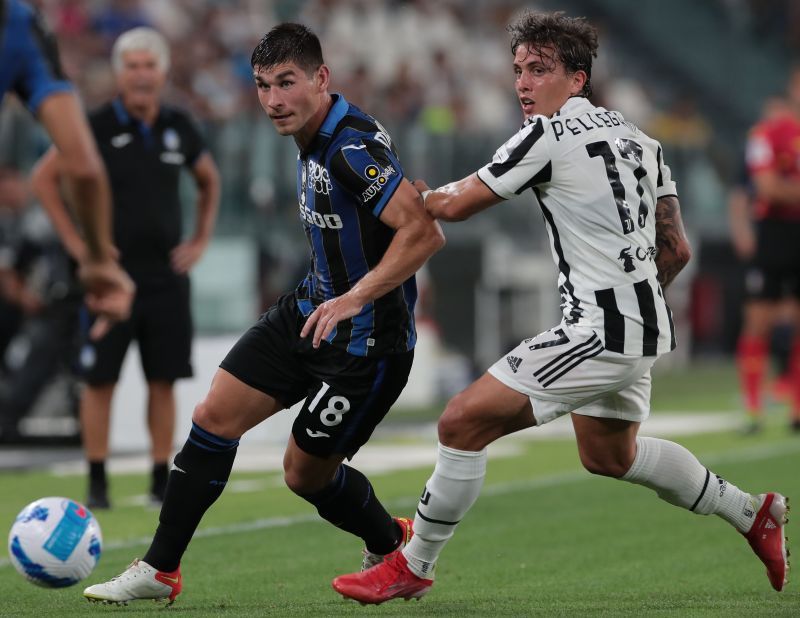 Luca Pellegrini in action for Juventus