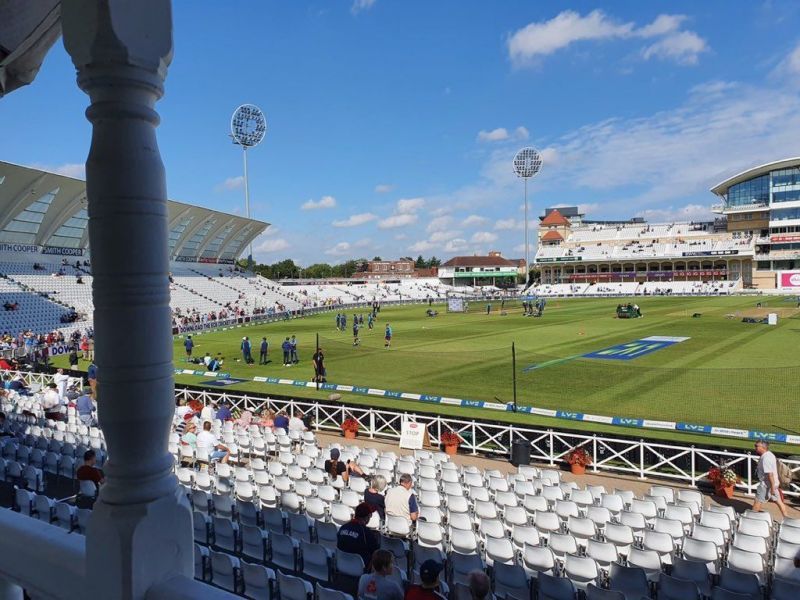 It&#039;s mostly cloudy weather at Nottingham on Day 3