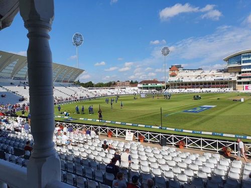 It's mostly cloudy weather at Nottingham on Day 3