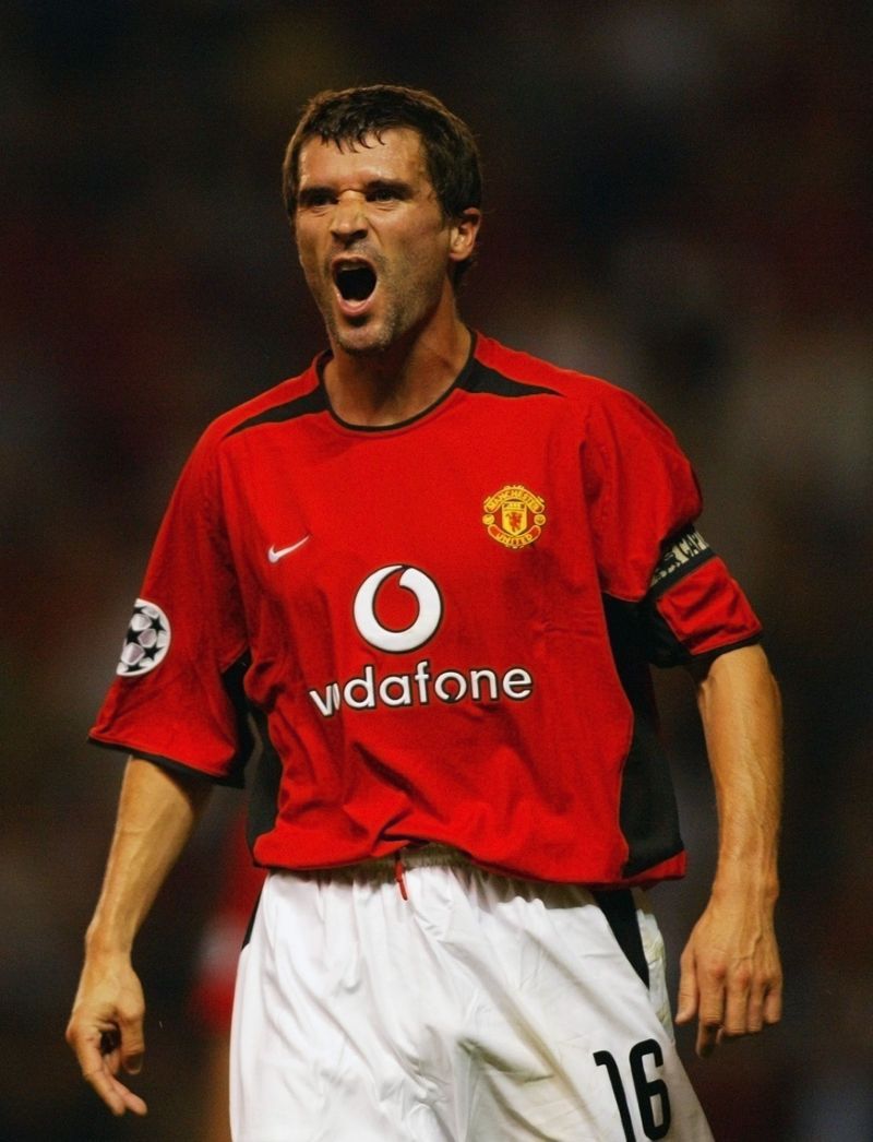 Roy Keane of Manchester United 