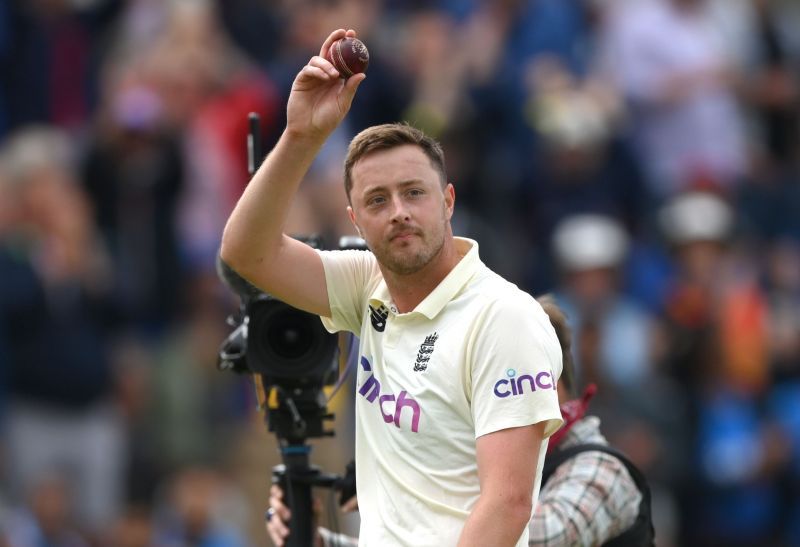 Ollie Robinson took a five-wicket haul in India&#039;s first innings of the Nottingham Test