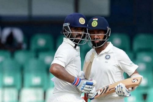 Ajinkya Rahane and Cheteshwar Pujara