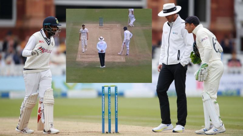 Tempers flared between India and England once again