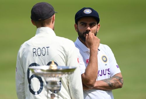 Joe Root (left) and Virat Kohli (right)