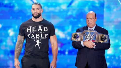 WWE Universal Champion Roman Reigns and Paul Heyman