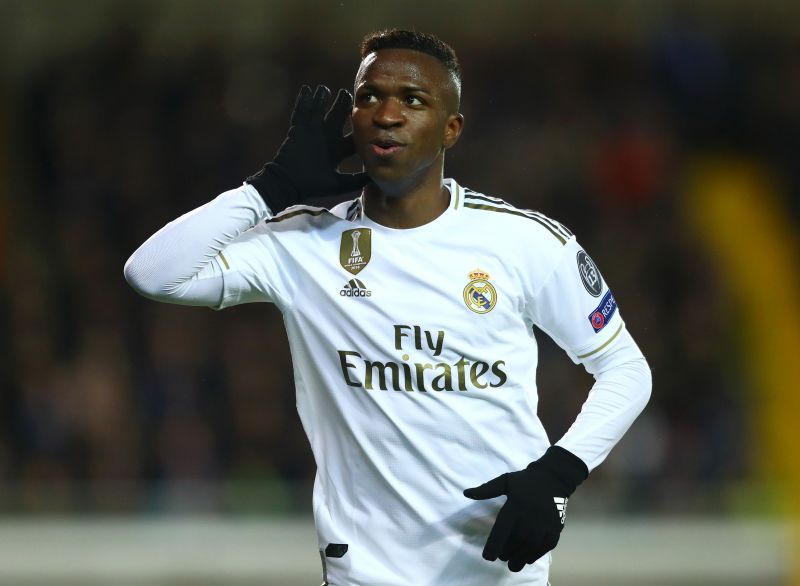 Real Madrid winger Vinicius Junior