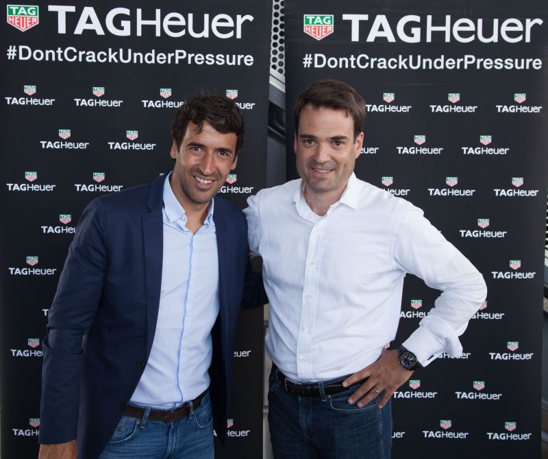 Raul (left) retired in 2015.