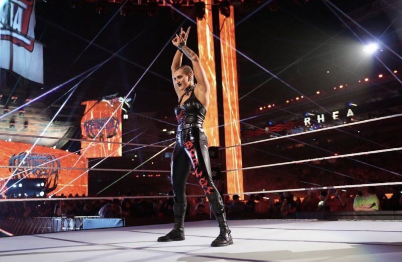 Rhea Ripley looked to regain the Raw Women's Championship at this years SummerSlam