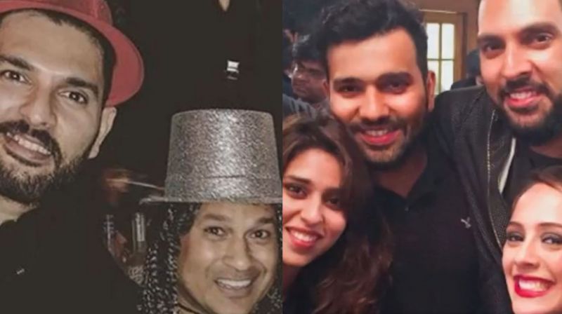 &lt;a href=&#039;https://www.sportskeeda.com/player/yuvraj-singh&#039; target=&#039;_blank&#039; rel=&#039;noopener noreferrer&#039;&gt;Yuvraj Singh&lt;/a&gt; with his close friends