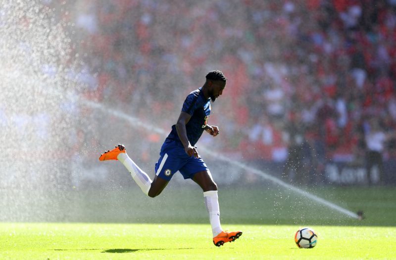 Timoue Bakayoko in action for Chelsea