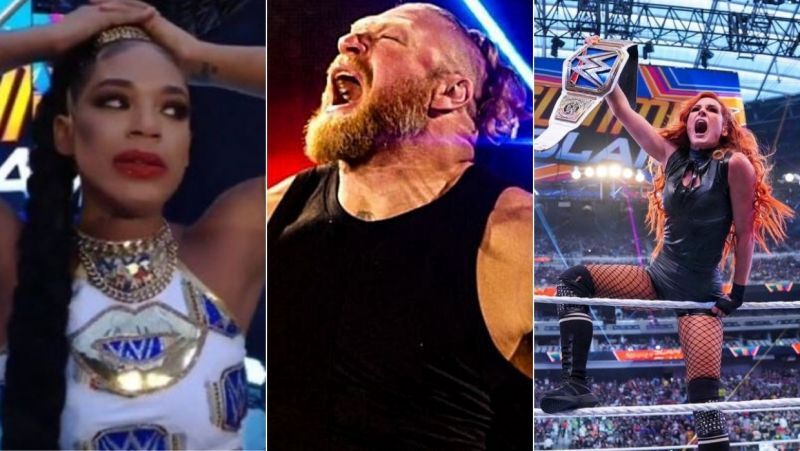 Bianca Belair/Brock Lesnar/The Man Becky Lynch