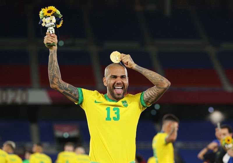 Alves recently captained his side to Olympic glory