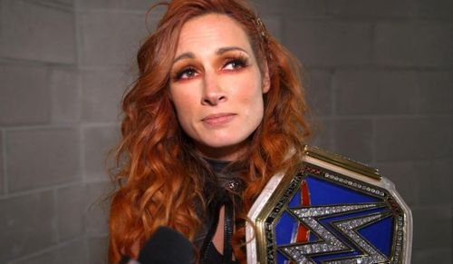 Becky Lynch as SmackDown Women's Champion