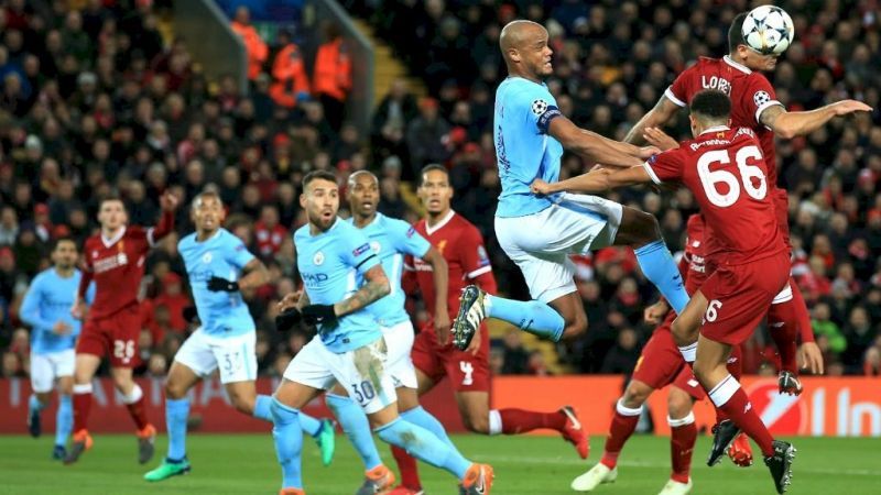 Manchester City could not go past Liverpool in the 2017-18 Champions League