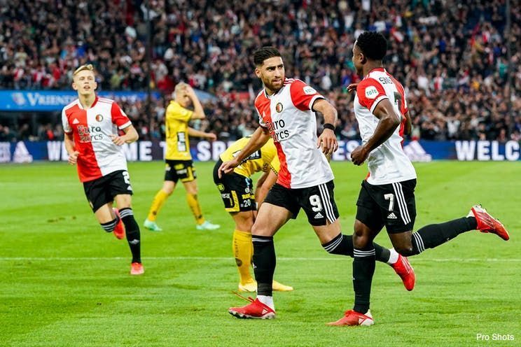 Feyenoord thrashed Elfsborg 5-0 in the first-leg to all but confirm their place in the Conference League
