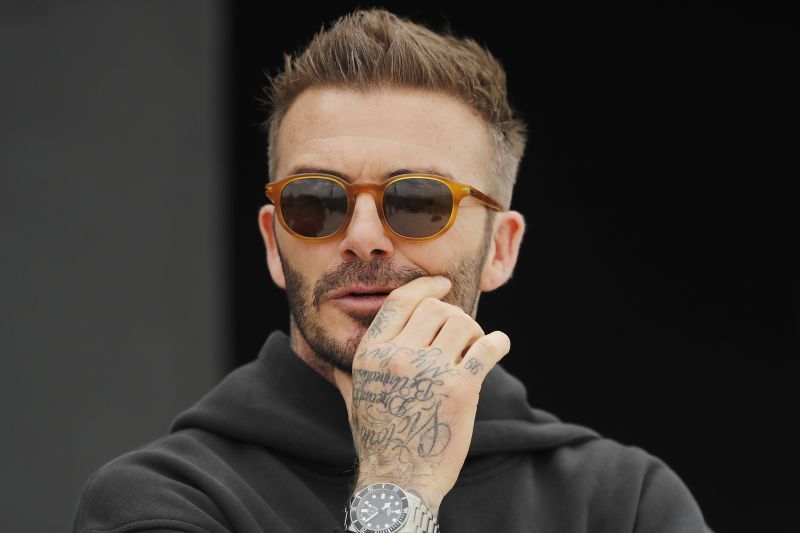 Beckham is a global icon even outside of football