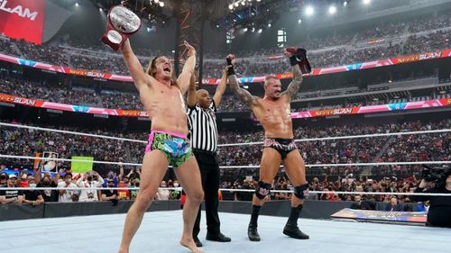 Riddle won the Raw Tag Team Championships with Randy Orton at SummerSlam