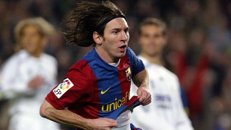 Lionel Messi scored a hat-trick against Real Madrid in 2007 out of nowhere