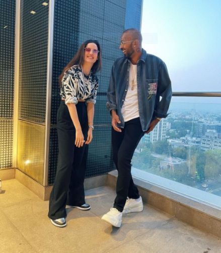 Hardik Pandya&#039;s wife natasha stankovic