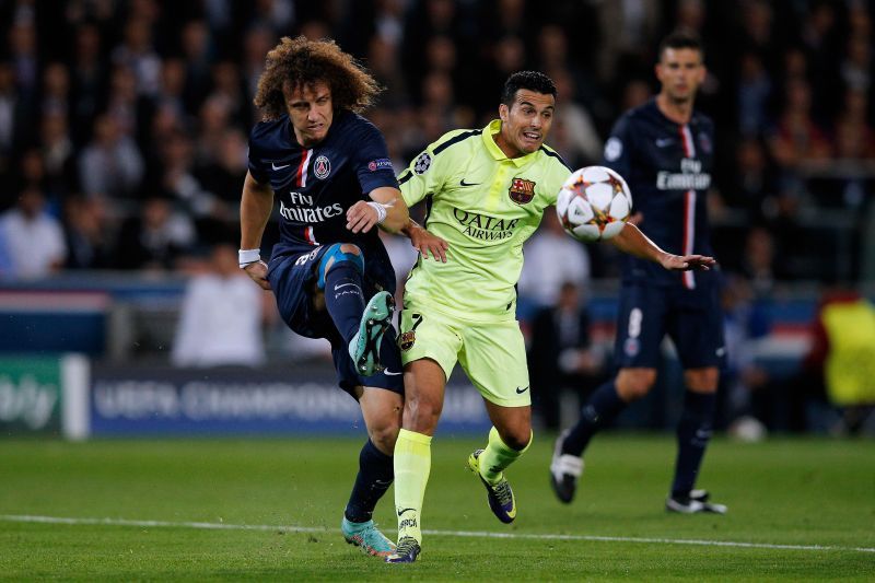 David Luiz (left) and Pedro (right)