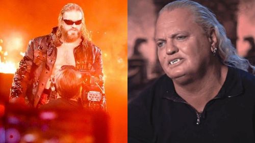 Edge's Brood entrance from WWE SummerSlam 2021 and Gangrel.