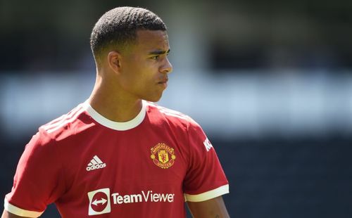 Manchester United wonderkid Mason Greenwood. (Photo by Nathan Stirk/Getty Images)