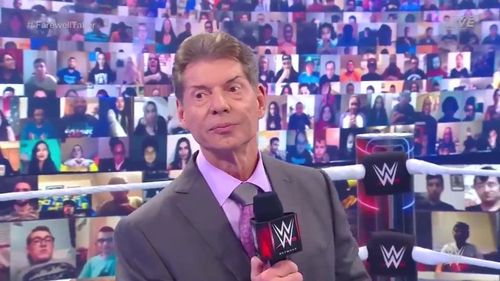 Vince McMahon is WWE's Chairman and CEO