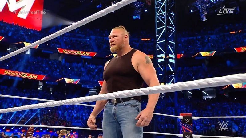 WWE SummerSlam 2021 में ब्रॉक लैसनर ने की थी वापसी