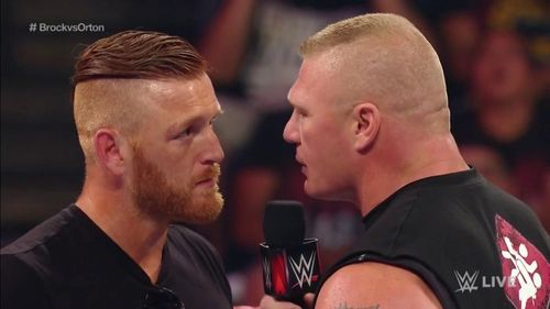 Heath Slater and Brock Lesnar