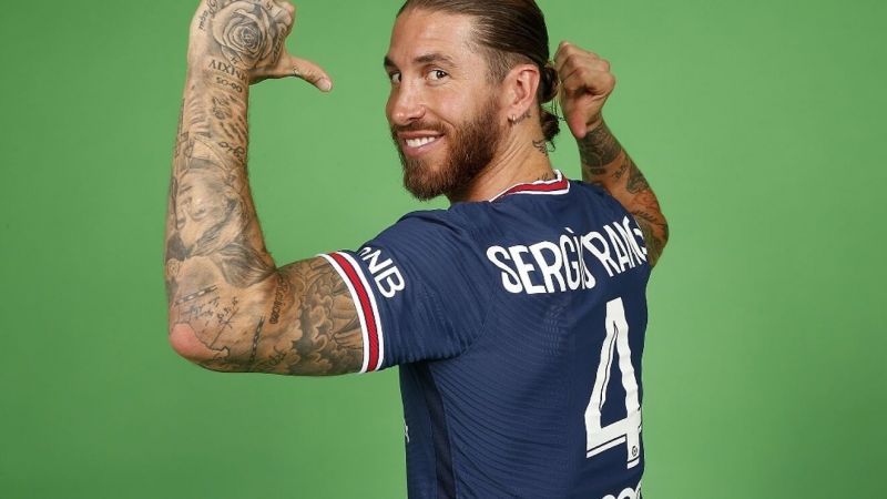 Paris Saint-Germain&#039;s Sergio Ramos