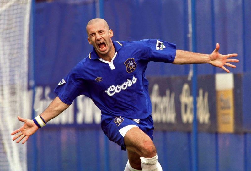 Gianluca Vialli was one of the many signings who followed Ruud Gullit to Chelsea.
