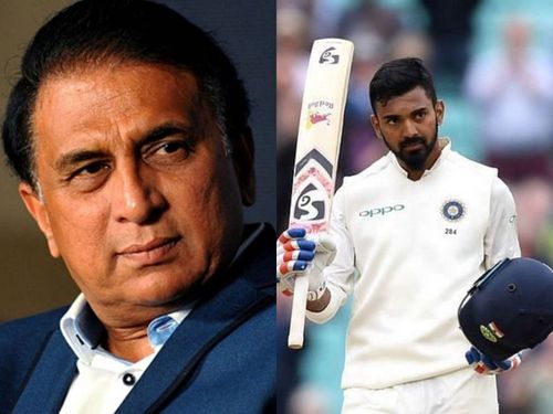 Sunil Gavaskar and KL Rahul