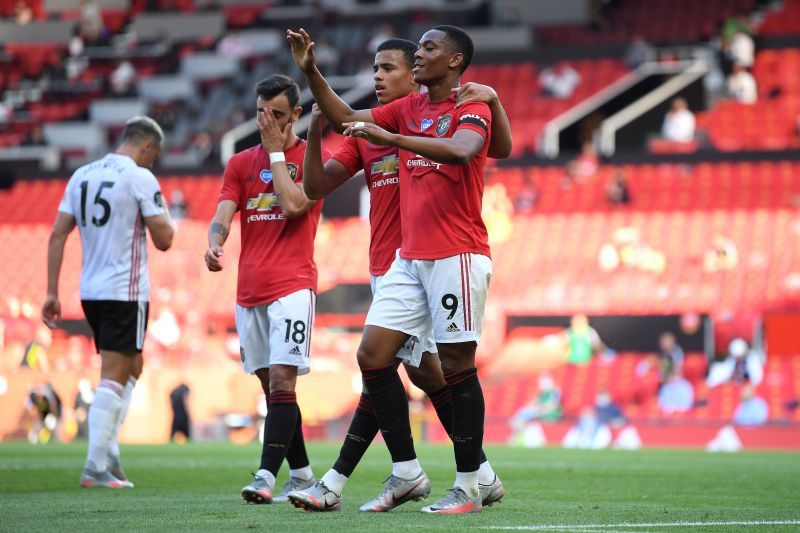 Greenwood and Martial are set to start.