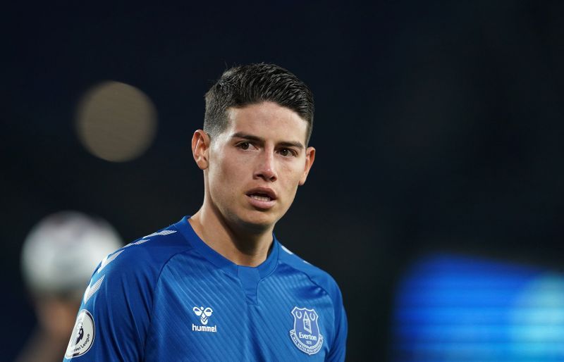 James Rodriguez - Everton vs Tottenham Hotspur - Premier League