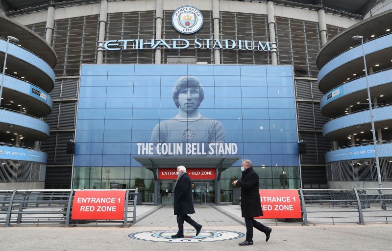 Bell has been forever immortalised at Manchester City's Etihad stadium