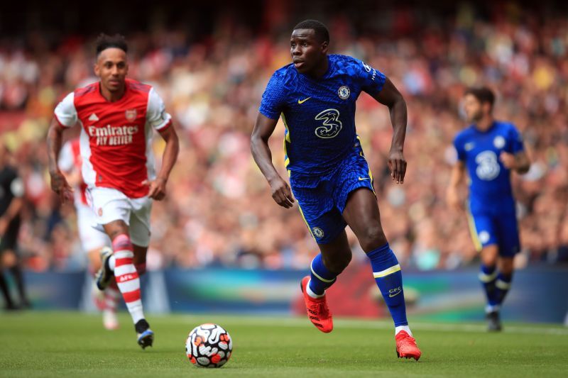 Zouma in action for Chelsea in pre-season